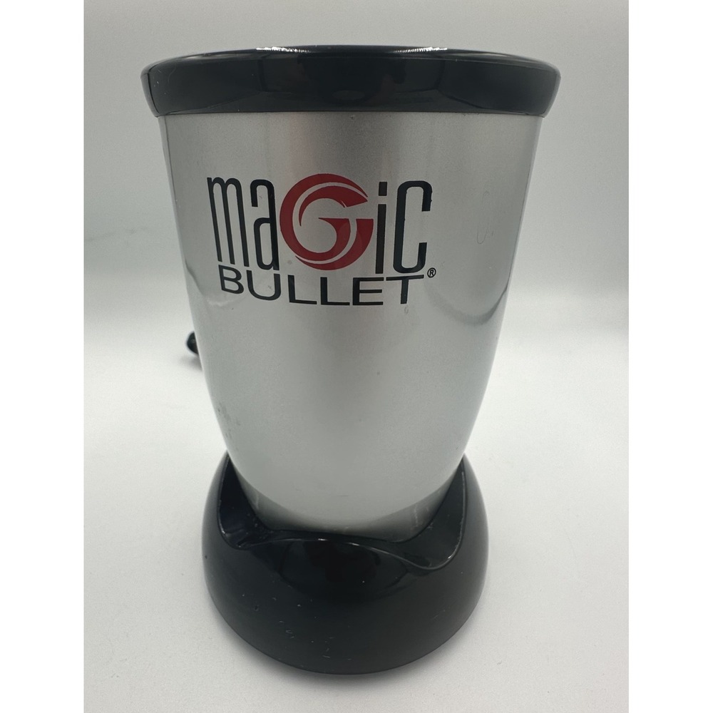 Magic Bullet MB1001 Personal Blender Motor Base Replacement Silver Black Works‎